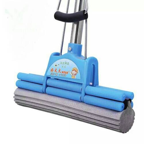 PVA Extendable Mop Doublenge Foam Rubber Mop