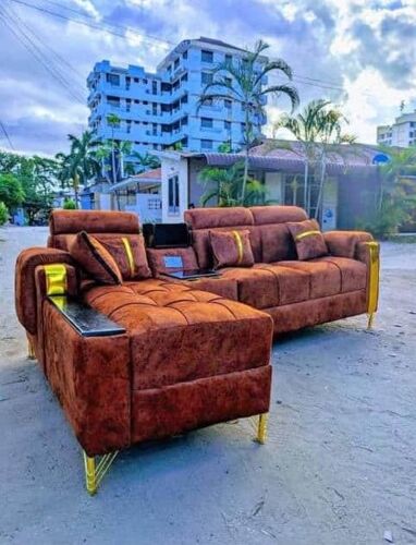Nauza sofa shape L  mpya 