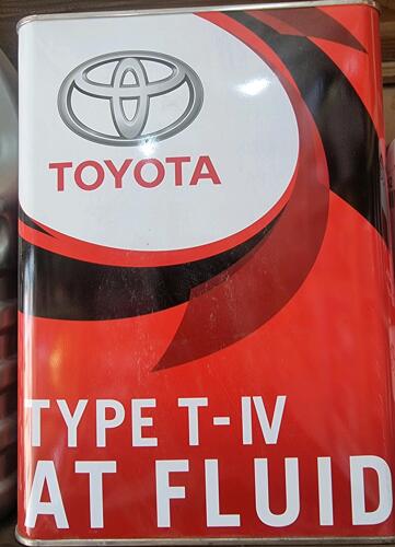 TOYOTA ATF AUTOMATIC TRANSMISSION FLUID TYPE T4 LTR4