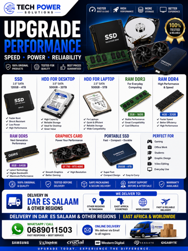 Upgrades ssd hhd ram 