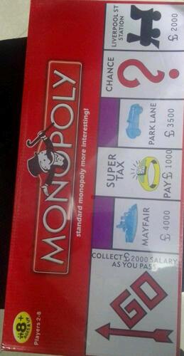 Monopoly board game