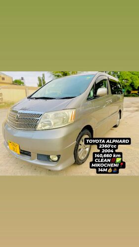 TOYOTA ALPHARD 2004 Golden