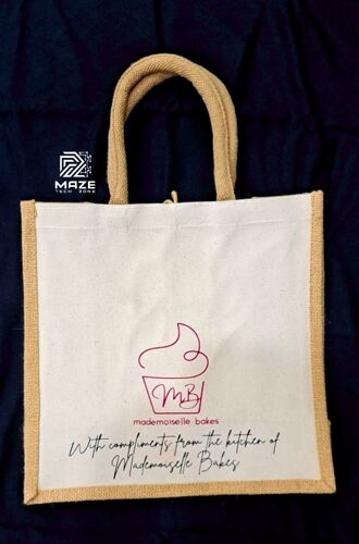 Canvas Jute Bag with Printing 