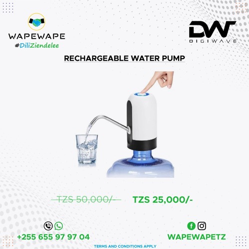 Rechargeable Water Pump