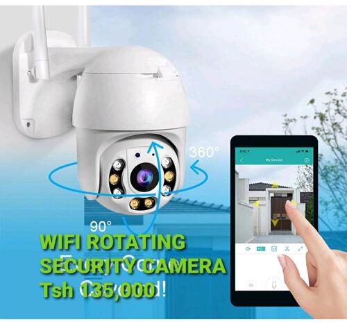 ROTATING WIFI SECURITY CAMERA