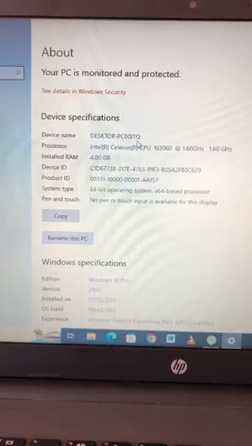 Laptop Aina Ya HP