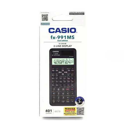 Original Casio fx-991 MS 2nd edition scientific calculators