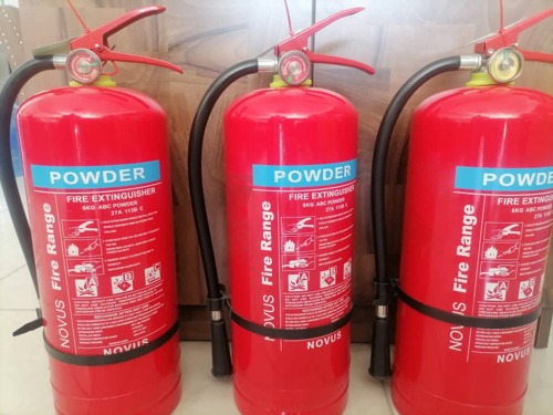 powder fire extinguisher