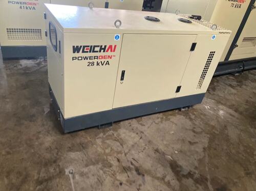 weichaiDieselGenerato28KVA 
