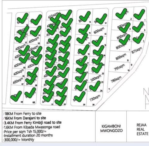 Plot for sale at MWONGOZO