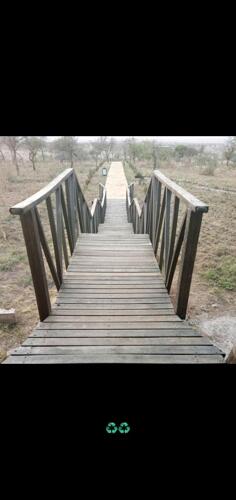 Plastic Timber Walksways At Serengeti