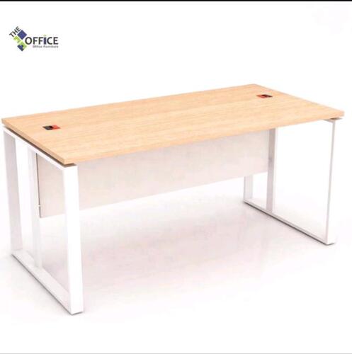 Executive table with steel