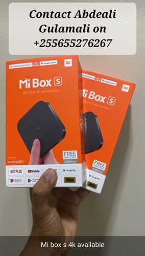 Mi box s4k android Tv 