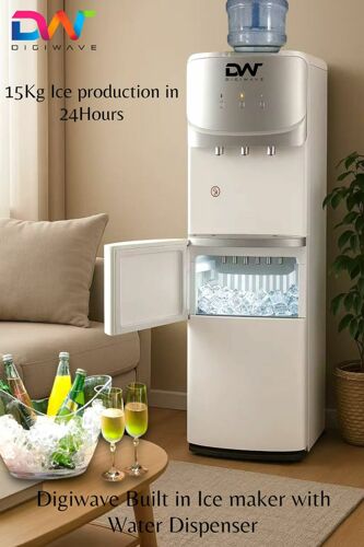 Water dispenser with ice maker
