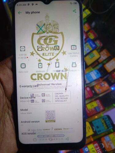 Infinix Hot12i Imenyooka