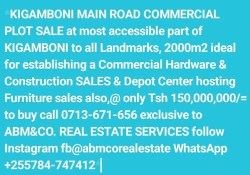 KIGAMBONI COMMERCIAL 