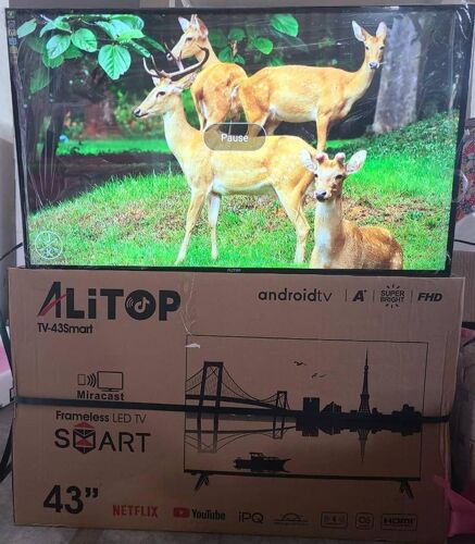 Alitop smart tv 43 inches 