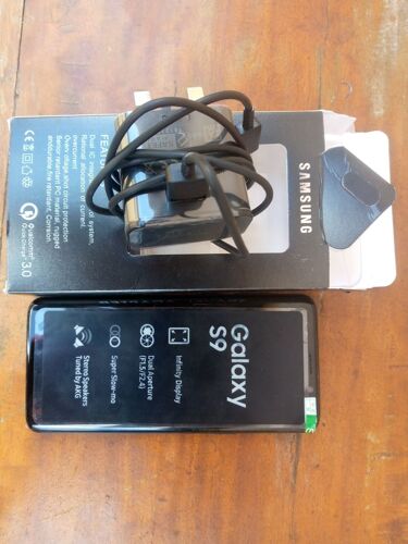 Samsung S9 plain with charger