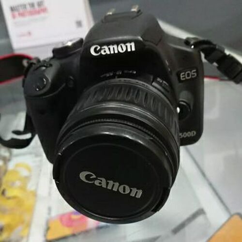 CANON EOS 500D WITH LENS 18-55