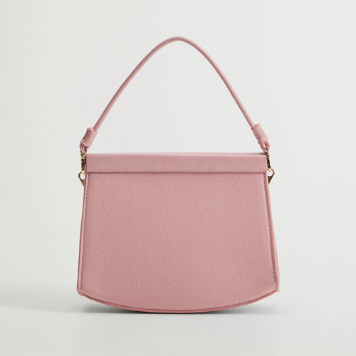 Mango UK Pink Box Bag.