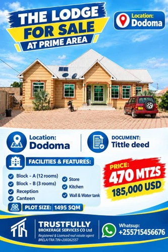 Lodge/Hotel for sale