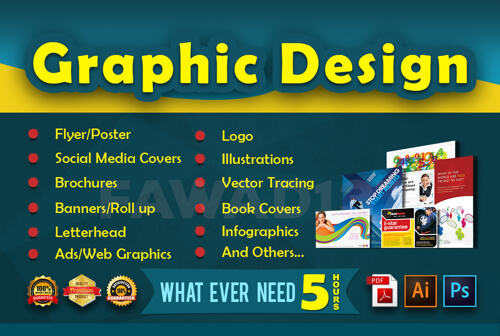 Graphic design matangazo