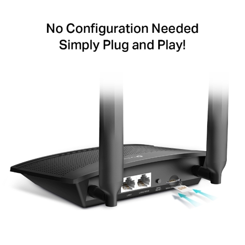 TL-MR100 New 300 Mbps Wireless N 4G LTE Router