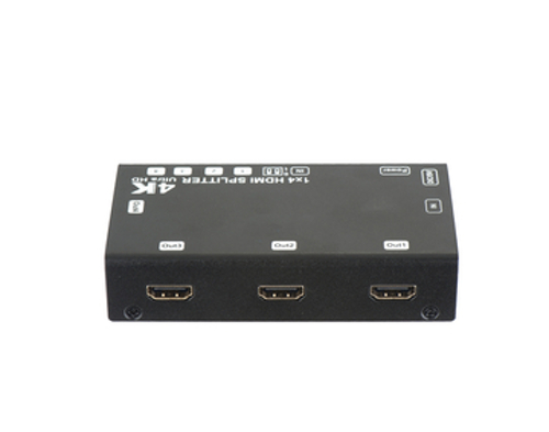 1x4 HDMI Splitter, 4Kx2K@60Hz, EDID, HDCP, (3840x2160@60hz