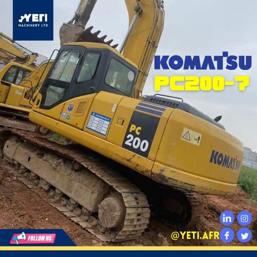 KOMATSU PC200-7 