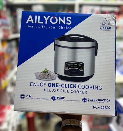 Ailyons rice cooker liter 2.2