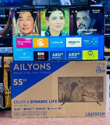 Aliyons frameless smart 4k 55
