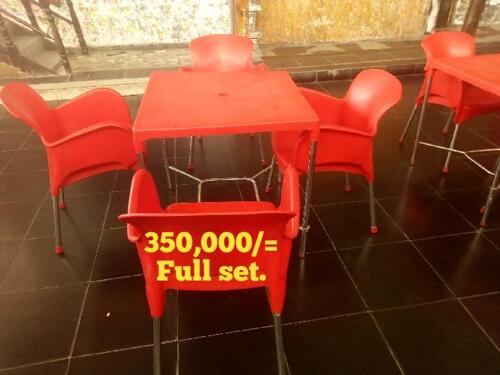 Cello plastic best sale table chair set