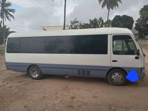 Toyota Coaster for sale.