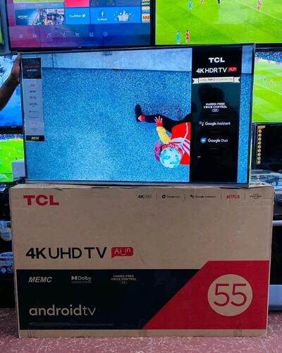 TCL 4K ANDROID UHD RESOLUTION INCHES 55''